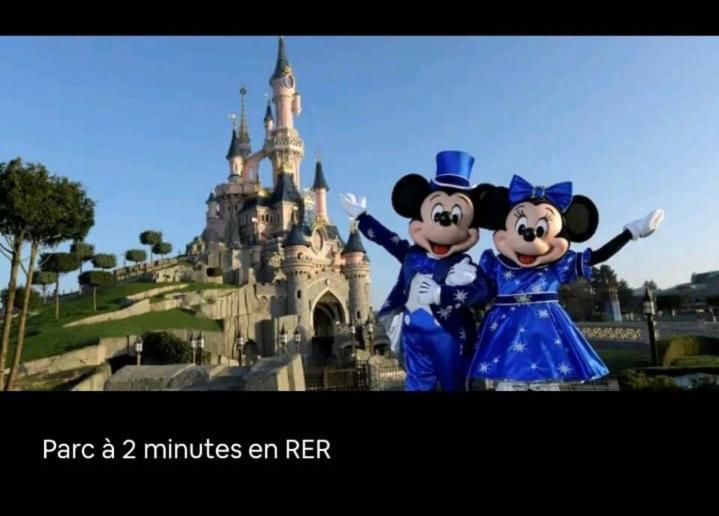 Appartement 2 Pieces 5Min Gare Val D'Europe Parking Inclus 몽테브랭 외부 사진